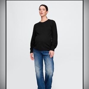 Gap Maternity CashSoft Pointelle Sweater